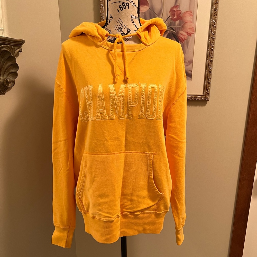 Champion golden hoodie